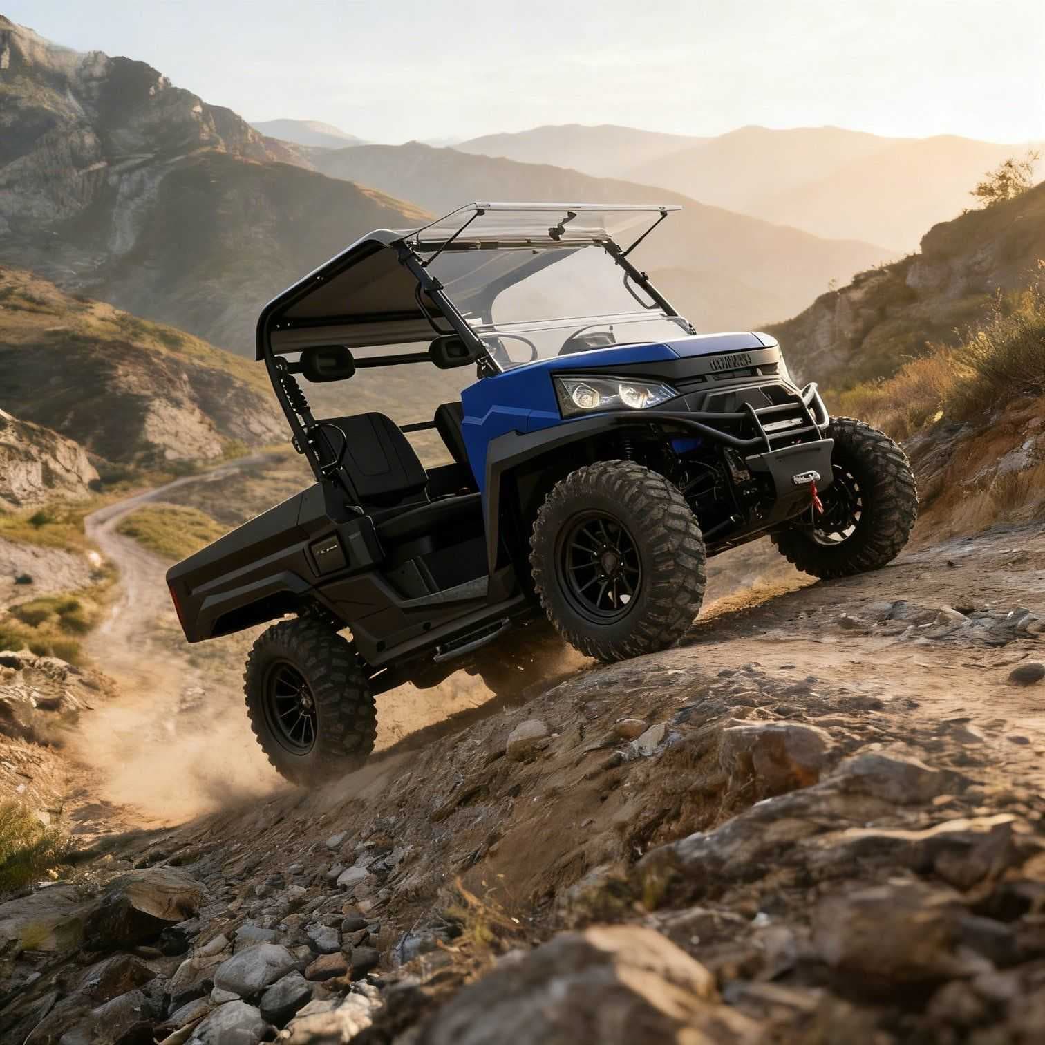 10 кВт двигун змінного струму 4WD UTV 73,6 В 400 мм вбрід 80-100 км діапазон
