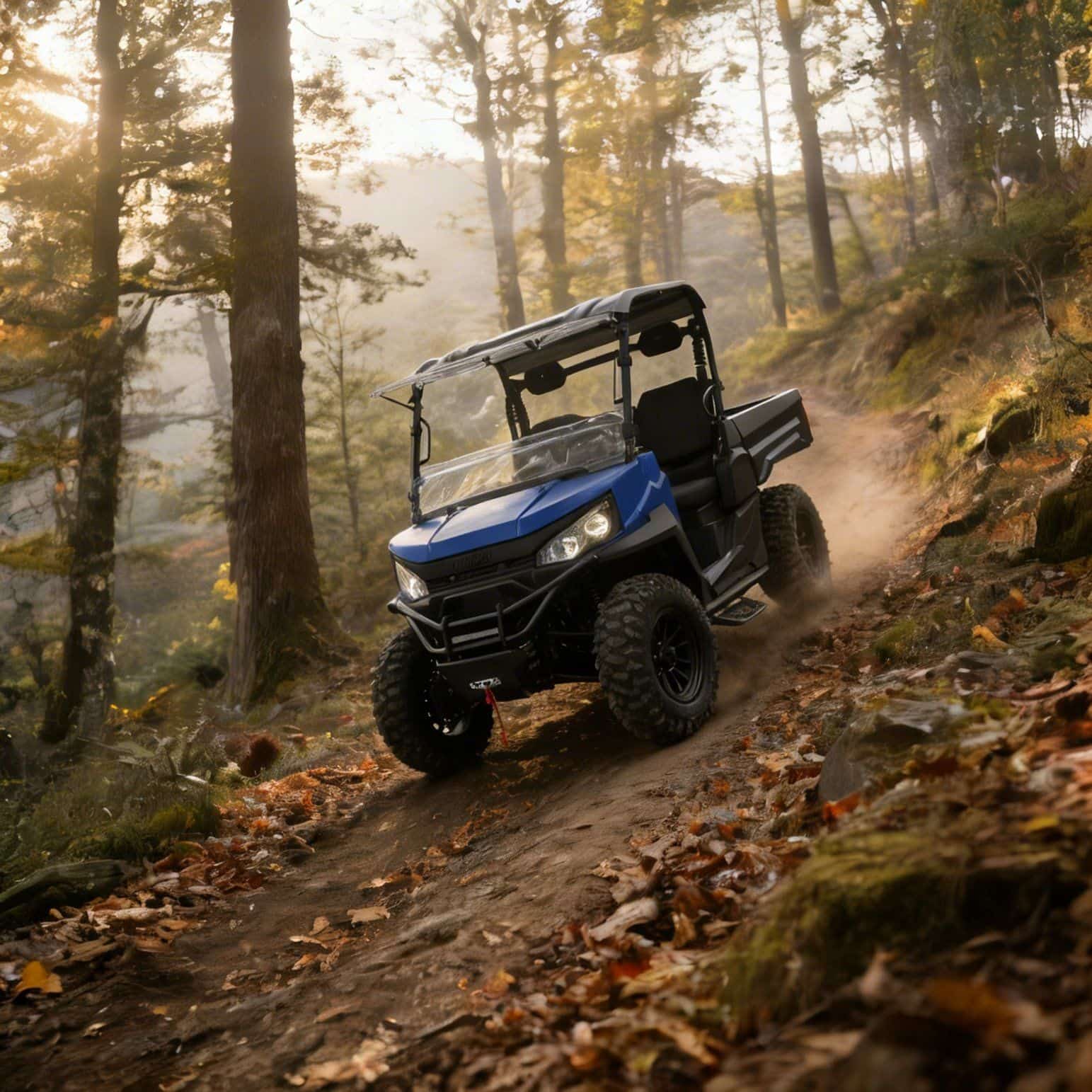 4WD UTV 73,6 В 20 КВт Пікова потужність 400 А Контролер 350 кг Розвантажувальне ліжко