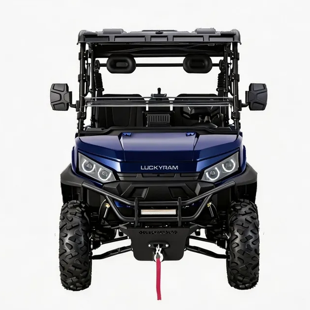 Електричний UTV 73.6V 150Ah 4WD 670kg Навантаження 400A Контролер