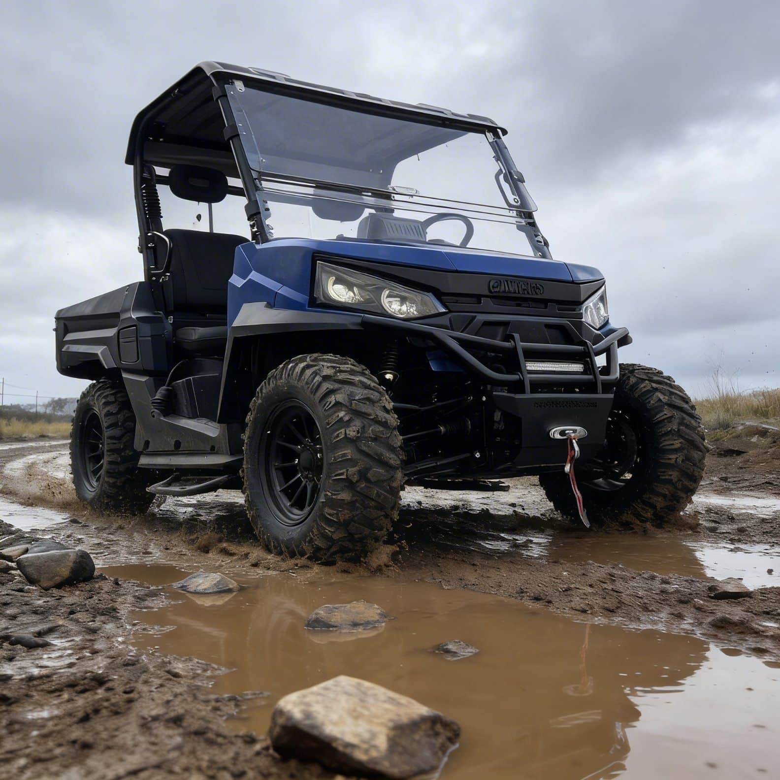 Електричний UTV 73,6 В 20 кВт Пікова потужність 4WD 400 A Контролер Off Road